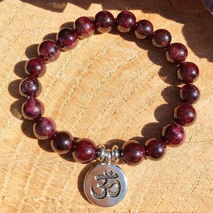 Natural Garnet Bracelet