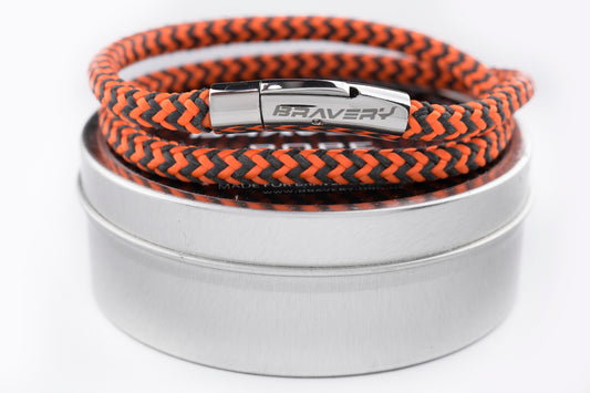 Orange Rope Bracelet