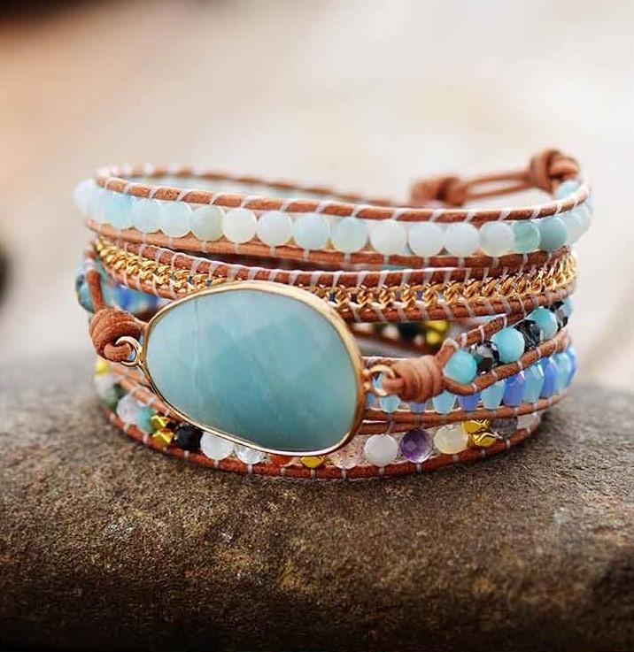 Free Spirit Natural Wrap Bracelet