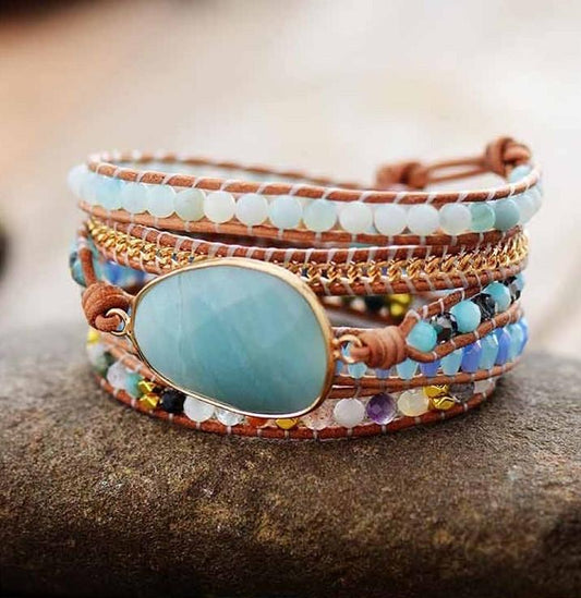 Free Spirit Natural Wrap Bracelet