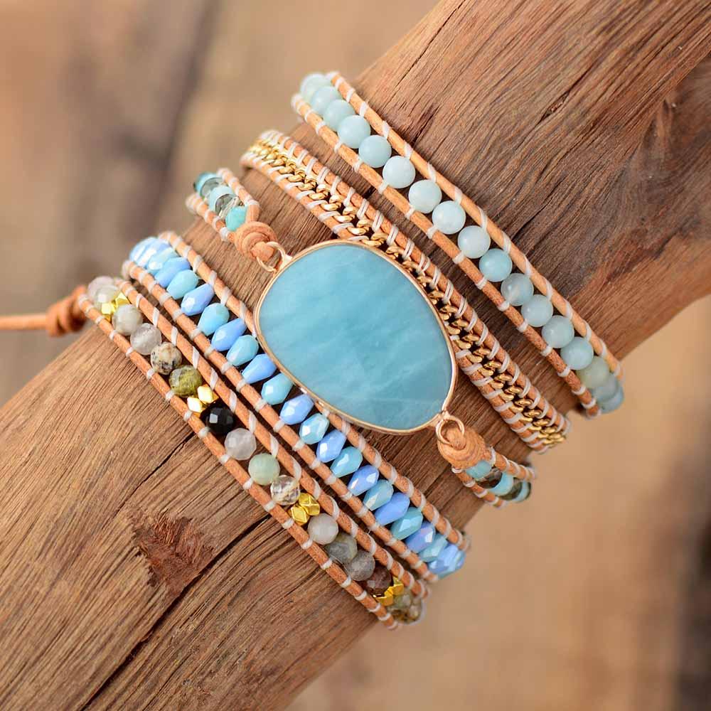 Free Spirit Natural Wrap Bracelet