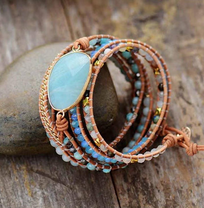 Free Spirit Natural Wrap Bracelet