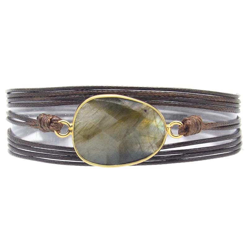 Adventure Labradorite Wrap Bracelet