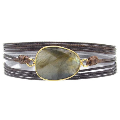 Adventure Labradorite Wrap Bracelet