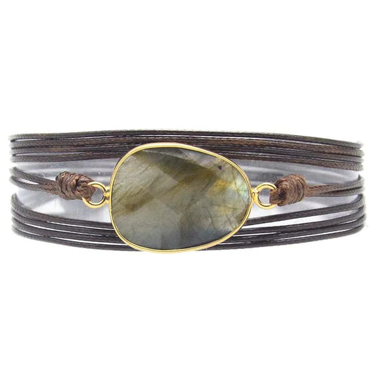 Adventure Labradorite Wrap Bracelet