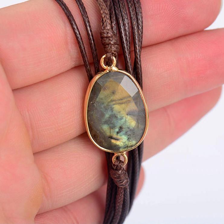 Adventure Labradorite Wrap Bracelet