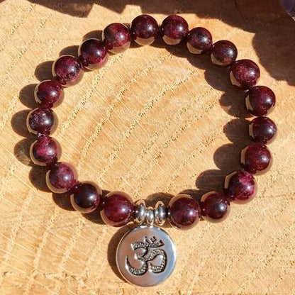 Natural Garnet Bracelet