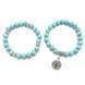 Turquoise Magnesite Tree of Life Bracelets